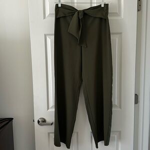 Olive green pants